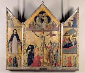 Triptychon mit Szenen aus dem Leben der Jungfrau, 1333